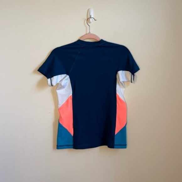 Nike Women's Athletic Zip-Up Top - Navy Blue - Picture 2 of 5